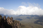 The Three Sisters rock formation overlooking the Jamison Valley