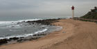 Umhlanga lighthouse and beach