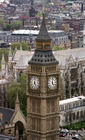 Big Ben as viewed from the London Eye