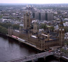 Big Ben and Parliament viewed from the London Eye