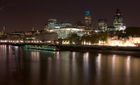 City of London skyline as viewed from Tower Bridge
