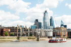 City of London and Millennium Bridge