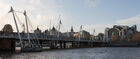Hungerford Bridge and Charing Cross Station
