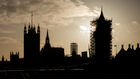 Silhouette of the Houses of Parliament