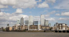 View of Canary Wharf from Limehouse