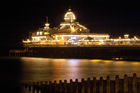 Eastbourne Pier at night