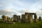 Stonehenge at late-afternoon
