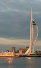 Spinnaker Tower as viewed from Gosport marina