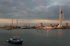 Spinnaker Tower as viewed from Gosport marina