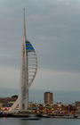 Spinnaker Tower as viewed from Gosport marina