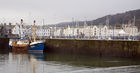 Fishing boat in Whitehaven Harbour