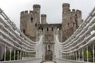 Conwy suspension bridge
