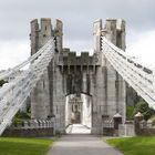 Conwy suspension bridge