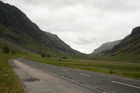 View of Aonach Eagach from the A82
