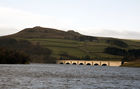 Ashopton Viaduct at Ladybower Reservoir outlet