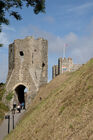 Stone lighthouse (Pharos) at Dover Castle