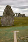 Sarsen standing stones of Stonehenge