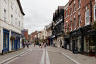 Pedestrianised shopping street