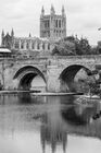 Hereford cathedral and Wye Bridge