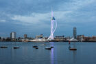 Spinnaker Tower and skyline