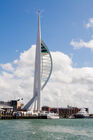 Spinnaker Tower as seen from the harbour cruise