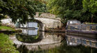 House boats on the Grand Union Canal