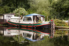 Boat on the Grand Union Canal